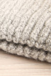Timpaki Black Knit Tuque close-up | La Petite Garçonne