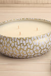 Eucalyptus & White Sage Tin Bowl Candle | Maison garçonne open close-up
