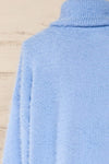 Titania Fuzzy Turtleneck Sweater | La petite garçonne back close-up