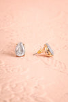 Tokai Ciel Light Blue Crystal Teardrop Stud Earrings | Boudoir 1861