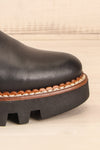 Torio Black Ankle Boots | Bottines | La Petite Garçonne side front close-up