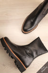 Torio Black Ankle Boots | Bottines | La Petite Garçonne flat lay