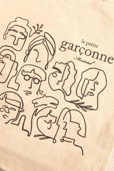 Tote Bag La Petite Garconne Canvas | La petite garçonne close-up