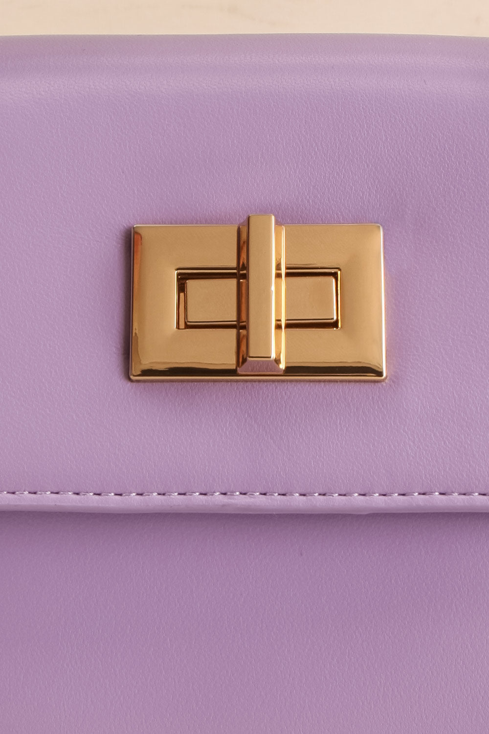 Tropique Mauve | Handbag w/ Crossbody Strap front close-up