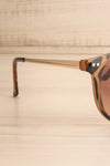 Turija Brown Tortoise Sunglasses | La petite garçonne branch close-up