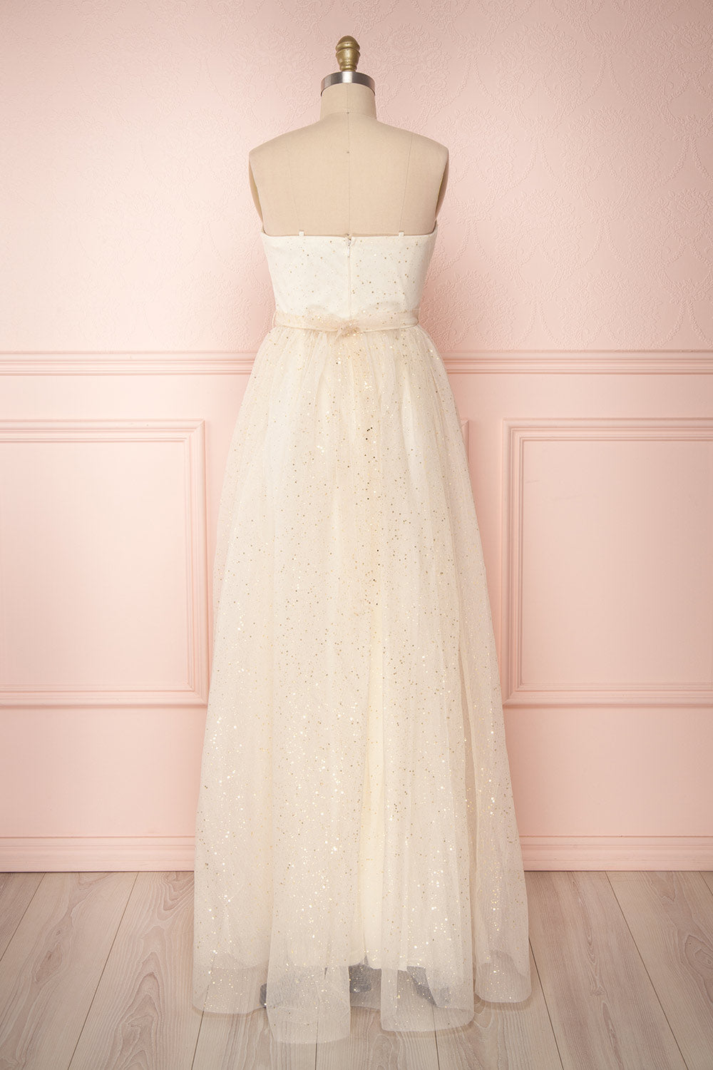 Ukiha Day | Cream Tulle Dress