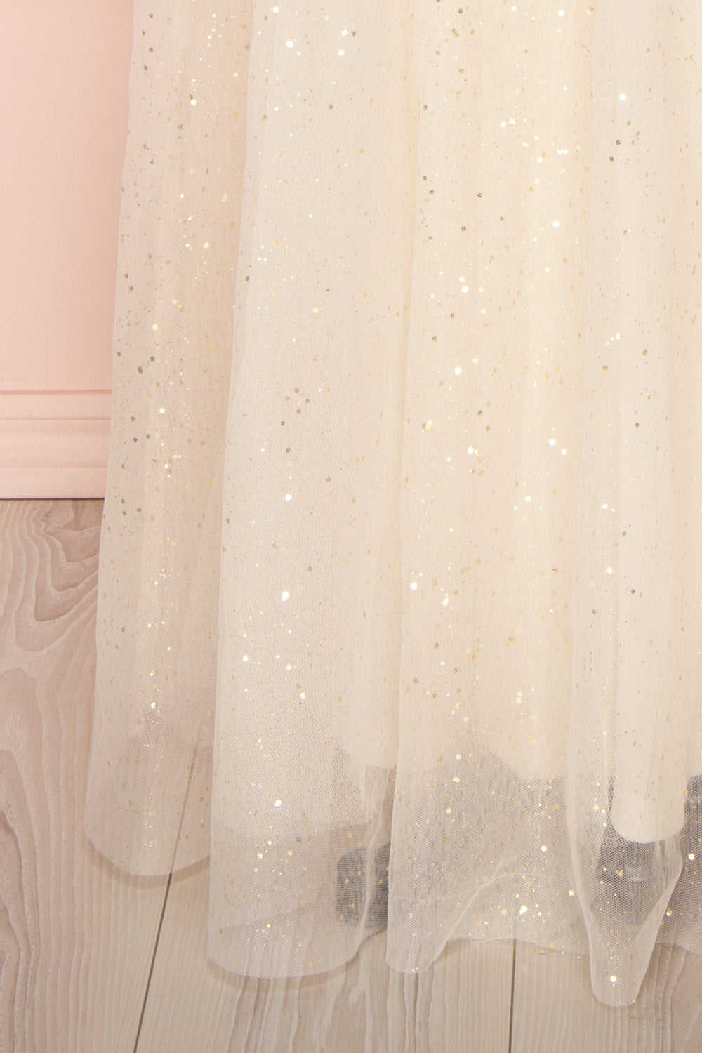 Ukiha Day | Cream Tulle Dress