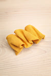 Ulmau Mustard Scrunchie Texture Hair Clip | La petite garçonne
