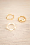 Unde Set of 3 Minimalist Rings | La petite garçonne