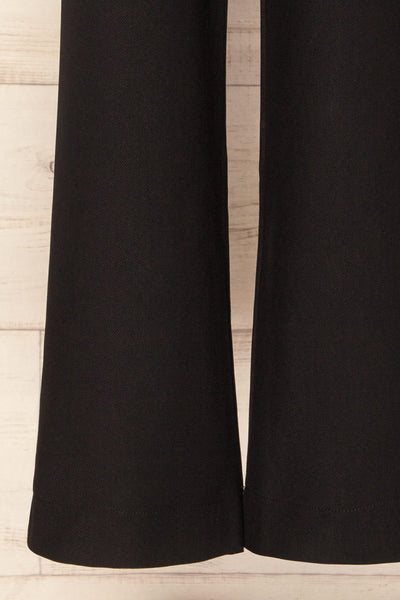 Urtige Black High-Waisted Wide Leg Pants | La petite garçonne bottom
