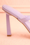 Ushuaia Lilac | Square Toe Heeled Sandals
