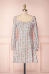 Uzoma Floral Long Sleeved Flared Dress | Boutique 1861