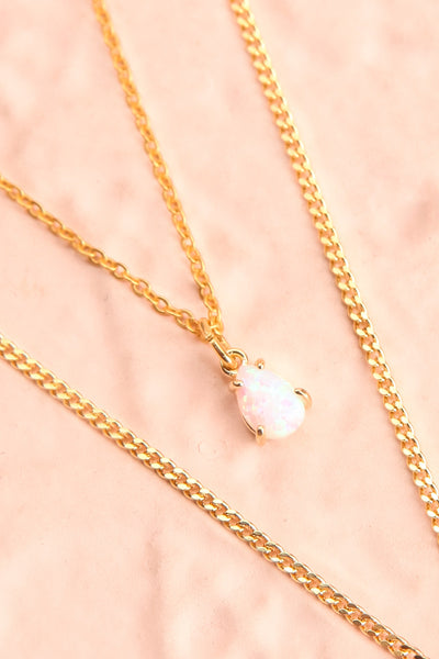 Valentina Terechkova Gold Pendant Necklace | Boutique 1861 flat close-up
