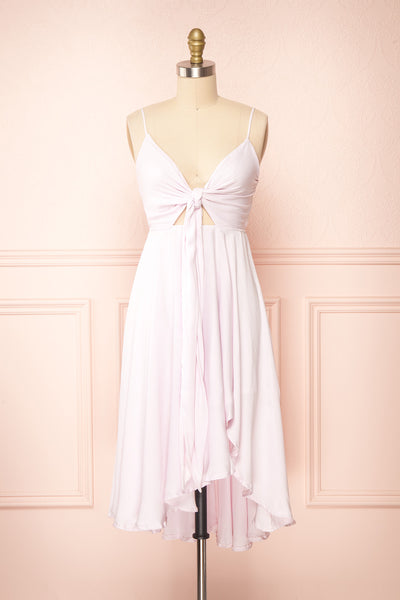 Valentinna Midi Knotted Dress | Boutique 1861 front view