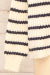 Valladolid Soft Oversized Striped Knit | La petite garçonne sleeve