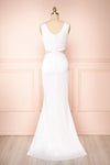 Vallata Ivory Mermaid Gown | Boutique 1861 back view