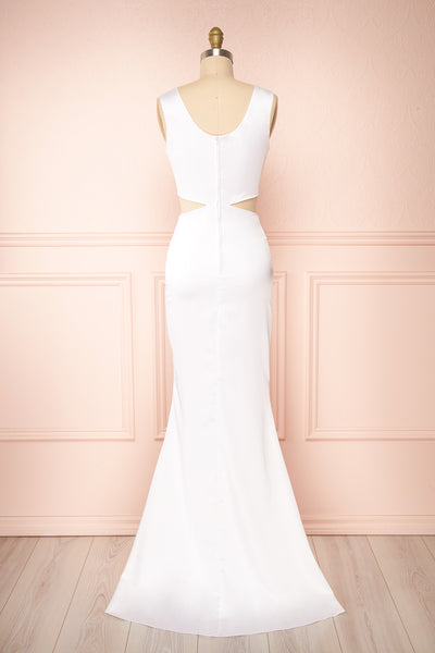 Vallata Ivory Mermaid Gown | Boutique 1861 back view