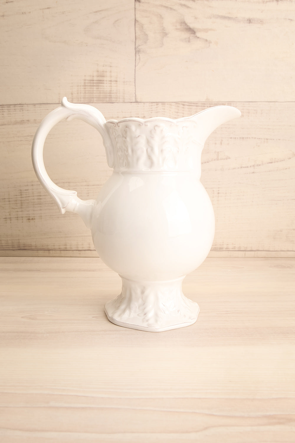 Vammala White Ceramic Pitcher | La Petite Garçonne Chpt. 2