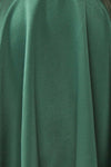 Vanessa Green Satin Short Dress | Boutique 1861 fabric
