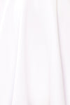 Vanessa Ivory Satin Short Dress | Boutique 1861  fabric