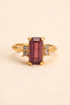 Vassilissa Melentieva ~ Vintage Golden Crystal Ring | Boudoir 1861 3