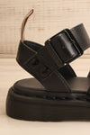 Vegan Gryphon Gladiator Sandals | La petite garçonne side close-up