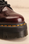 Vegan Jadon II Cherry Platform Boots | La petite garçonne front close-up