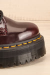 Vegan Jadon II Cherry Platform Boots | La petite garçonne side front close-up