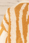 Vegaz Oversized Knit Sweater | La petite garçonne back close-up