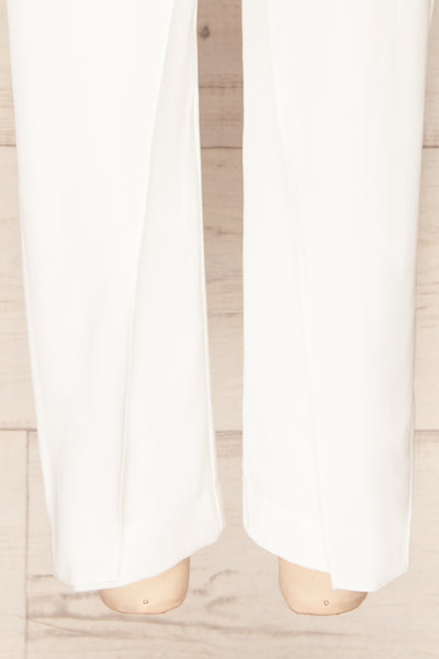 Verane White Tulip Style Jumpsuit | La petite garçonne bottom