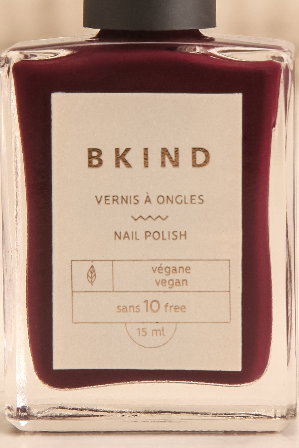Nail Polish T'as Ben Raisin by BKIND | Maison garçonne close-up