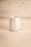 Vertical Striped Stoneware Mug | Maison garçonne