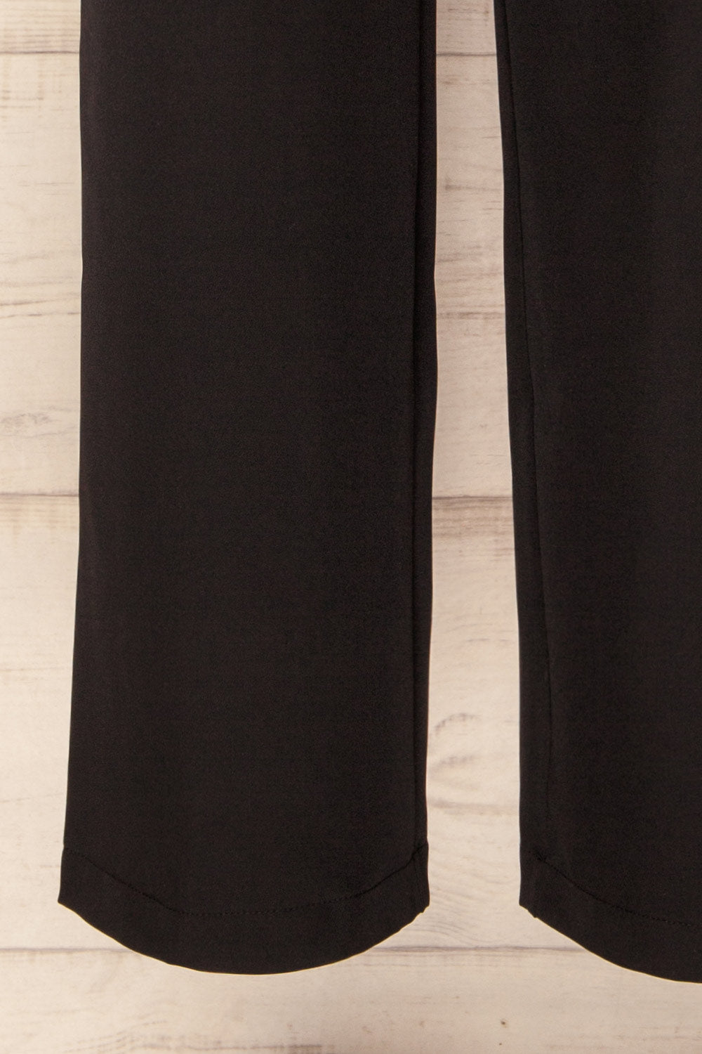 Vicente Black High-Waisted Wide-Leg Pants | La petite garçonne bottom 