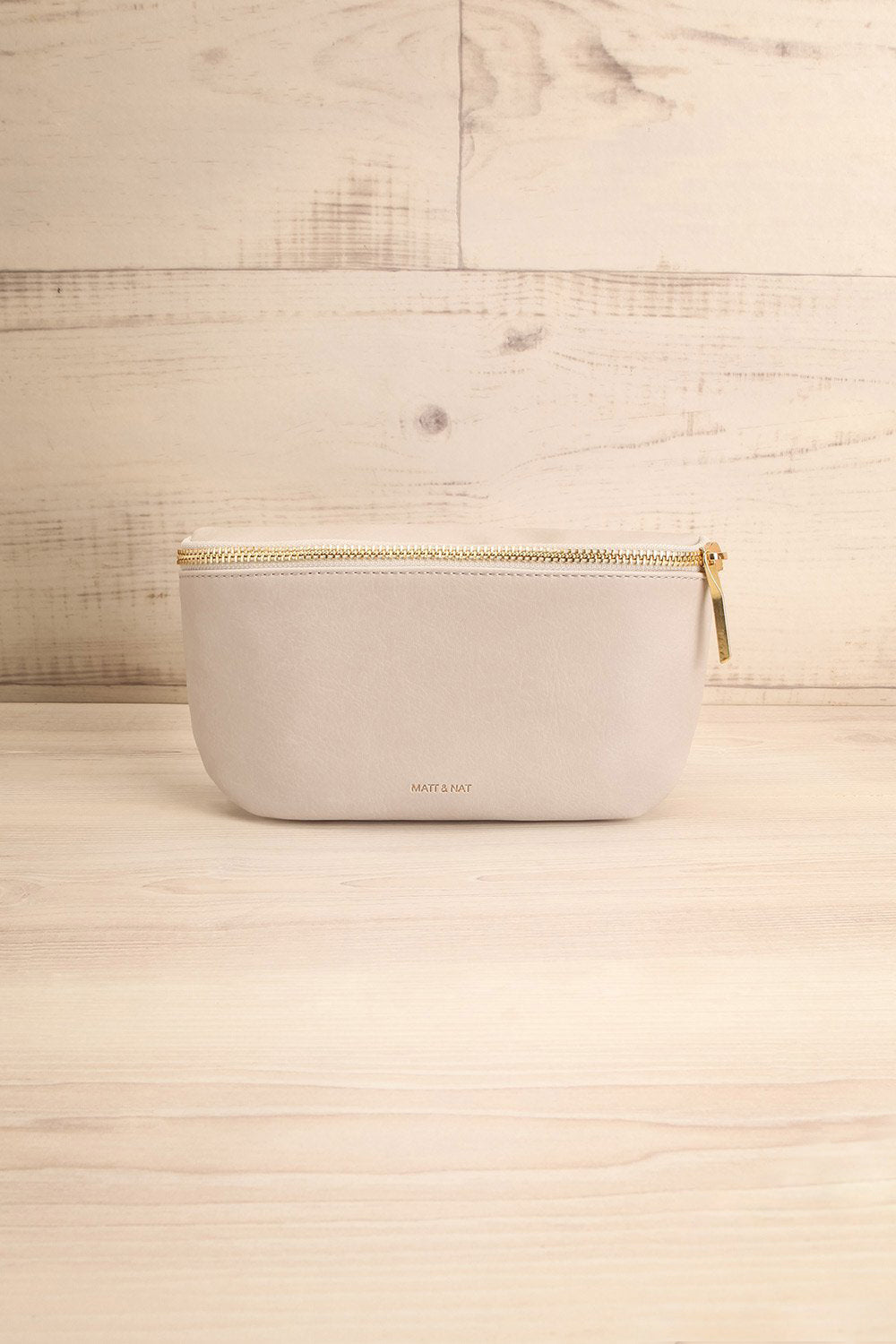 Viely Grey Vegan Leather Fanny Pack | La petite garçonne