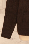 Vigo Brown Turtleneck Knit Sweater | La petite garçonne bottom