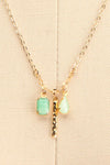 Viisas Multicharm Gold Necklace | Boutique 1861 on mannequin close-up