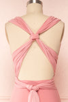 Violaine Dusty Pink Convertible Maxi Dress | Boutique 1861 cross