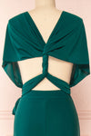 Violaine Emerald Convertible Maxi Dress | Boutique 1861 second back