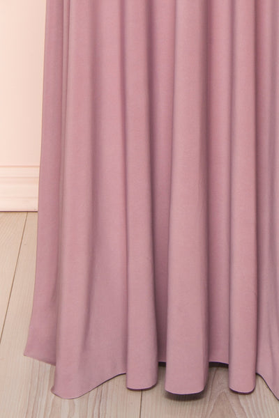 Violaine Mauve Convertible Maxi Dress | Boutique 1861 bottom