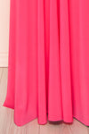 Violaine Pink Convertible Maxi Dress | Boutique 1861 bottom