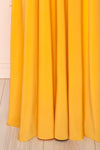Violaine Yellow Convertible Maxi Dress | Boutique 1861 bottom