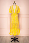 Virrey Yellow Lace Long Kimono | Boutique 1861 1