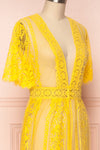 Virrey Yellow Lace Long Kimono | Boutique 1861 4