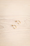 Vitilla Doré Small Gold Hoop Earrings with Pearl | La Petite Garçonne