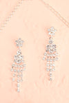 Vivien Leigh Crystal Earrings & Necklace Set | Boudoir 1861 flat close-up