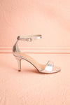Volney Silver | Heeled Sandals