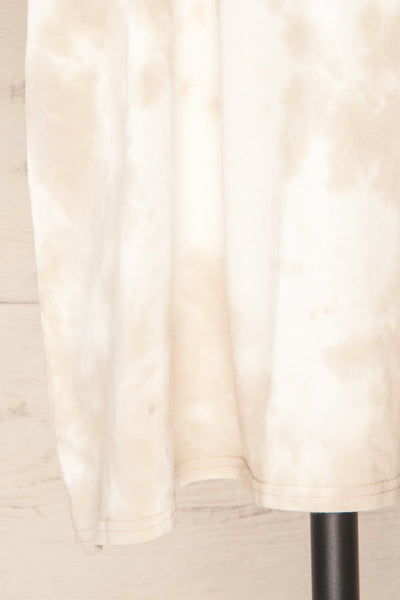 Vonna Grey Tie-Dye Oversized T-Shirt | La petite garçonne bottom