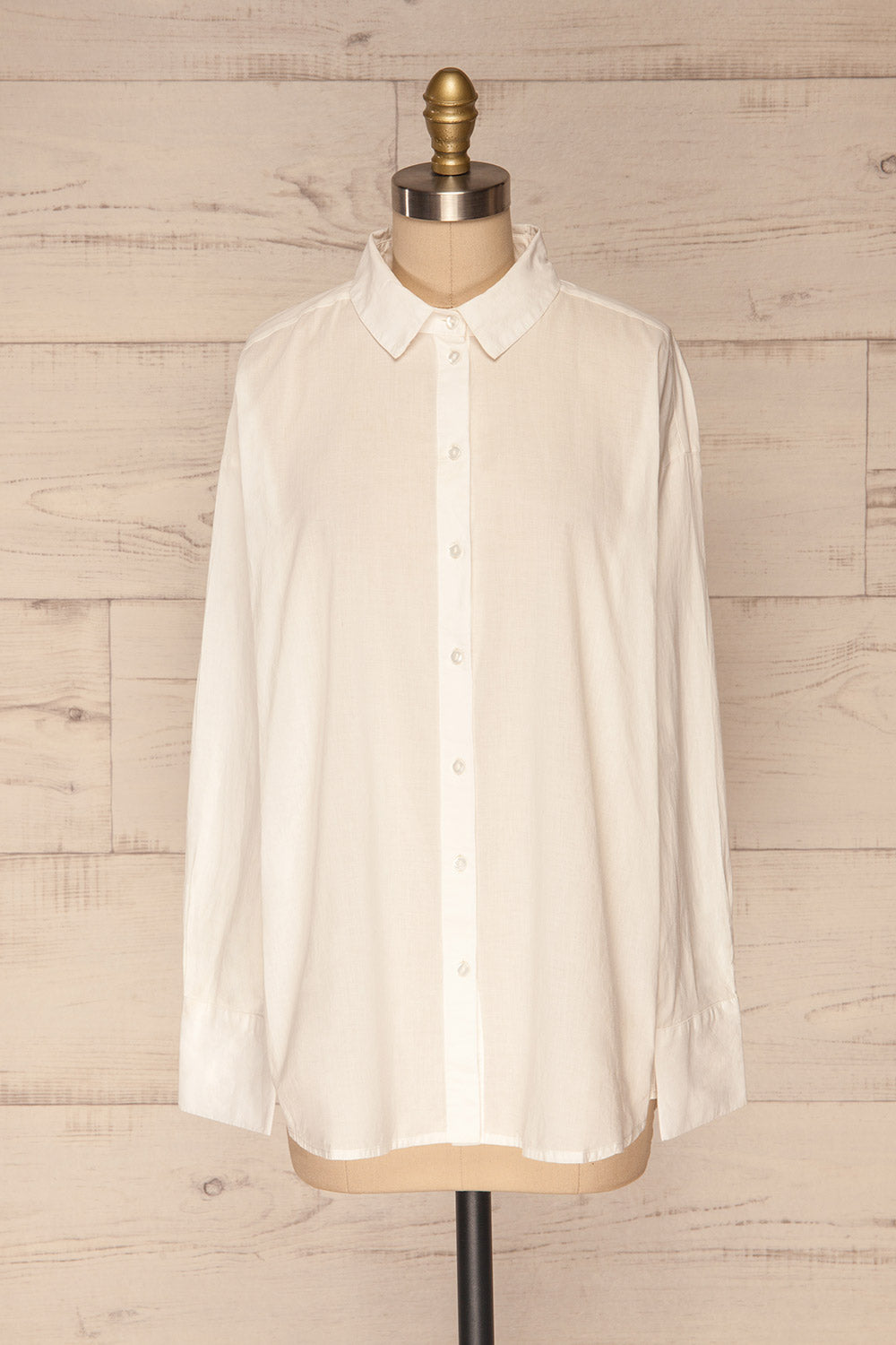 Vorbasse White Shirt | Chemise Blanche | La Petite Garçonne front view 