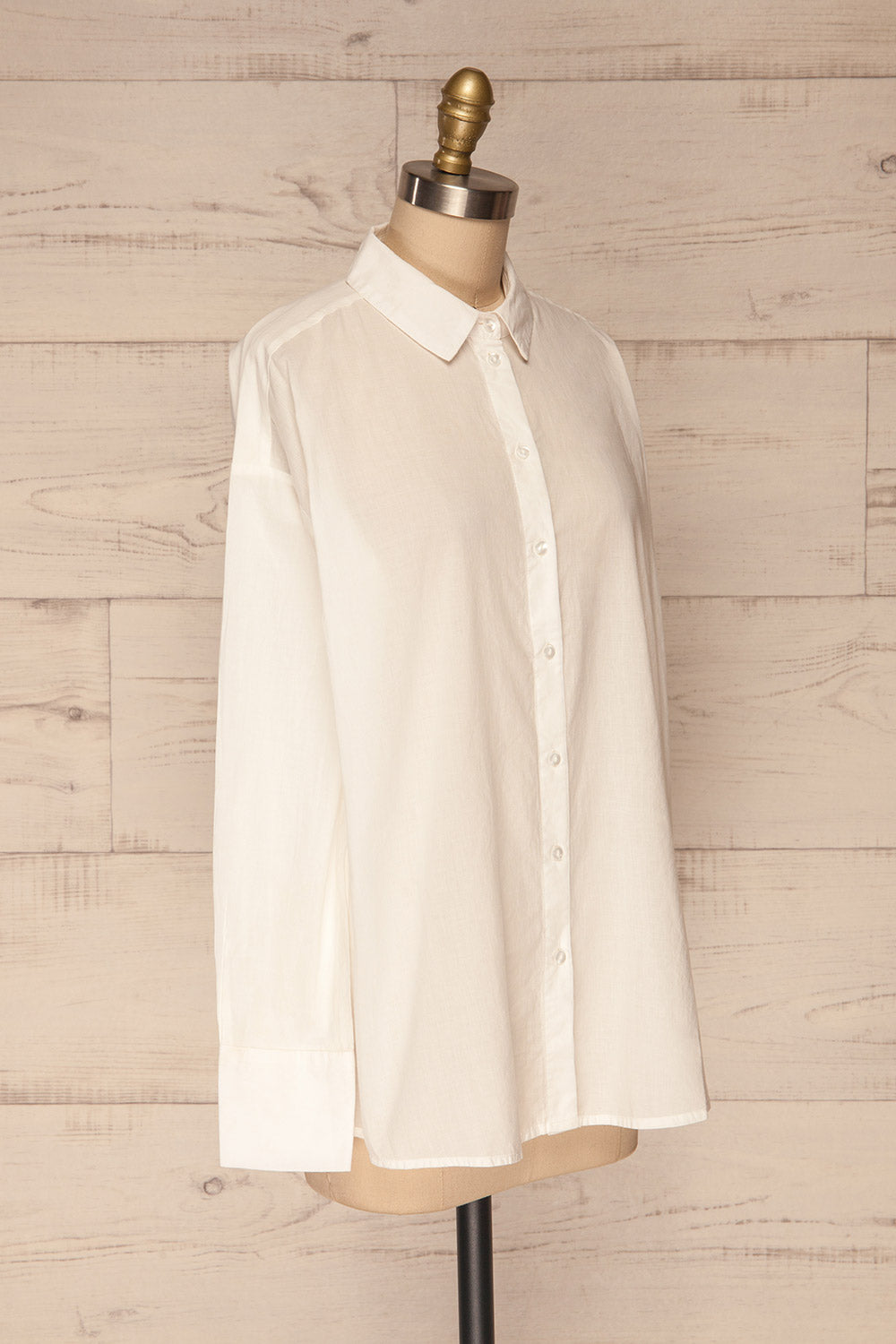 Vorbasse White Shirt | Chemise Blanche | La Petite Garçonne side view 