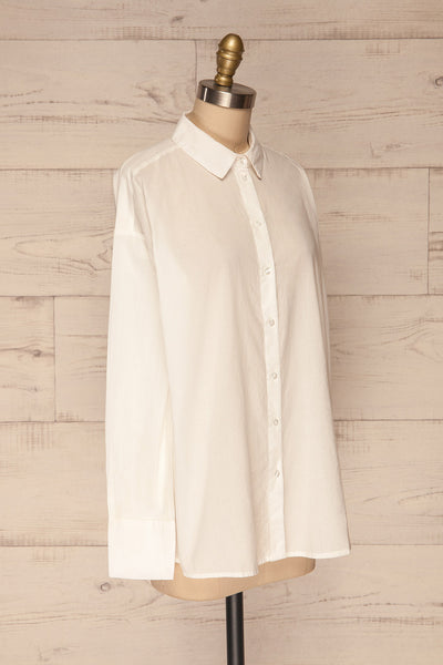 Vorbasse White Shirt | Chemise Blanche | La Petite Garçonne side view